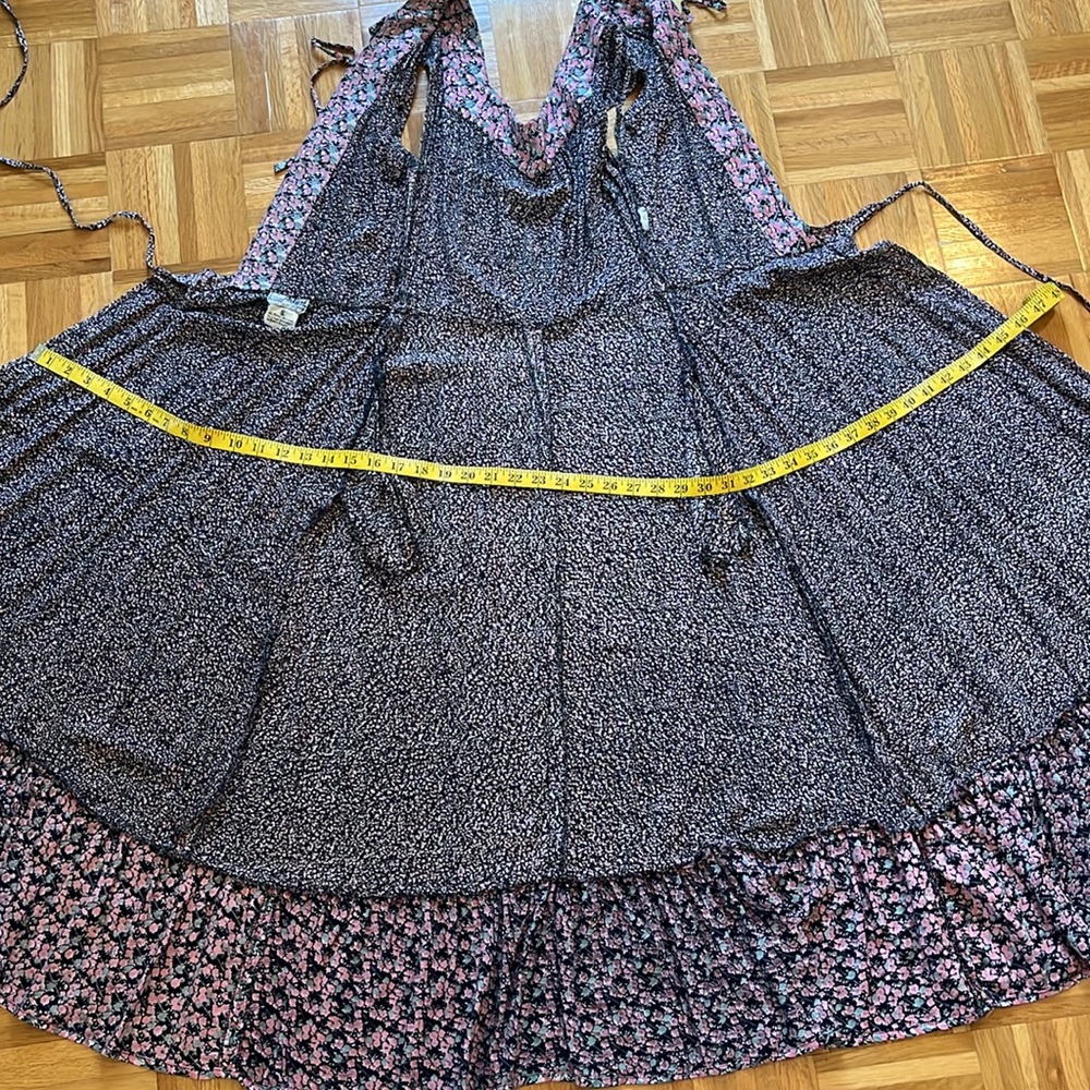VINTAGE ADINI True Wrap Dress Ditsy Floral Size S - Picture 14 of 14